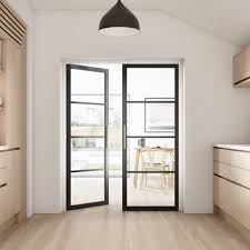 Jeld Wen Uk On Instagram Our Slim Line Doors From The Curated By Jeld Wen Collection Work Perfectl Internal Glass Doors Black Interior Doors Doors Interior