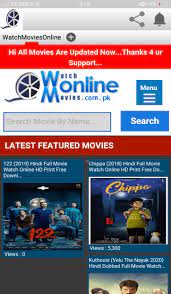 The watchonlinemovies.com.pk apk is a free online video streaming platform, where users can watch any movies online at the mobile phone without . Telechargez Watchonlinemovies Com Pk Apk For Android Free Download V9 8 Pour Android
