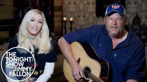 Gwen stefani wrote song about blake shelton in 15 minutes. Blake Shelton And Gwen Stefani Nobody But You Tonight Show At Home Edition Youtube