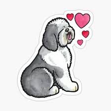 Check spelling or type a new query. Old English Sheepdogs Stickers Redbubble