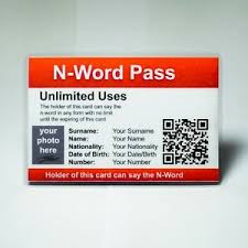 We did not find results for: N Word Pass Card Meme