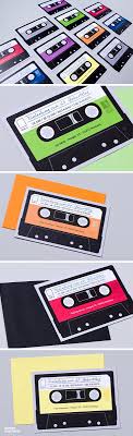 Einladungskarten 60 Geburtstag Kassette 80er Party Einladung Einladung Geburtstag Coole Hochzeitseinladungen