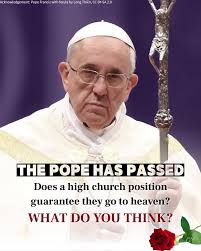 John 14:6: "Jesus saith unto him, I am the way, the truth, and the life: no  man cometh unto the Father, but by me."