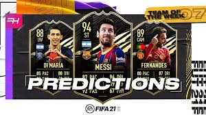Dennis man's 2k rating weekly movement. Fifa 21 Team Of The Week 7 Predictions Futhead News