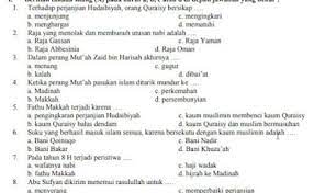 May 13, 2021 · download soal ulangan harian kelas 5 semester 2 lengkap sesuai dengan kurikulum 2013 revisi terbaru untuk tema 6 7 8 dan 9 yang mencakup setiap sub. Contoh Soal Ukk Ski Kls 5 Mi Jawabanku Id