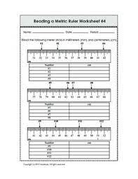 Start the lesson by asking students to look at their rulers and find the side that measures centimeters and millimeters. Reading A Metric Ruler Practice Worksheets By Headway Lab Tpt