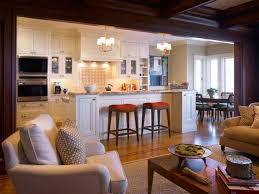 An open kitchen layout that flows from multiple rooms such as the dining area to the living room can be ideal for families or those who like to entertain. Open Concept Kitchen Living Room Design Ideas Style House Plans 89584