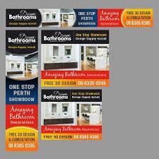 Let's kick off with some great bathroom design examples. Create Google Display Ads For Perth Bathroom Renovation Company Banner Ad Contest 99designs