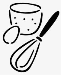 Already 1005 visitors found here solutions for their art work. Baking Black And White Cooking Utensils Clipart Hd Png Download Transparent Png Image Pngitem