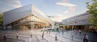 pin by pengdan on admin building hospital architecture facade architecture concept architecture
