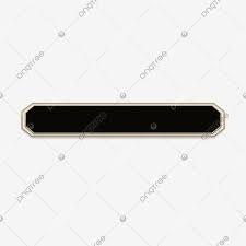 Black Gold Title Bar Title Title Box Png Transparent Clipart Image And Psd File For Free Download Green Screen Video Backgrounds Black Gold Prints For Sale