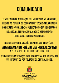 Following new york state guidance, msk has suspended offering the j & j/janssen vaccine. Subprefeitura Itaim Paulista Informa Mudancas No Atendimento Subprefeitura Itaim Paulista Prefeitura Da Cidade De Sao Paulo