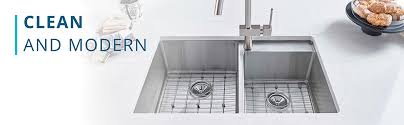 stainless steel sink offset drain