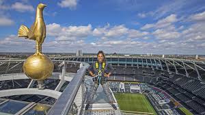 It will start life as tottenham hotspur stadium until it becomes nando's park or something. Take A Look At New Glass Walkway 46m Above Spurs Stadium News The Times