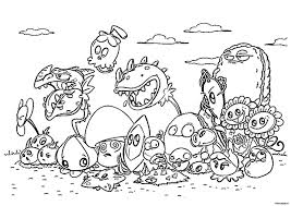 You can use our amazing online tool to color and edit the following garden warfare coloring pages. Plants Vs Zombies Coloring Pages All Parts 1 2 3