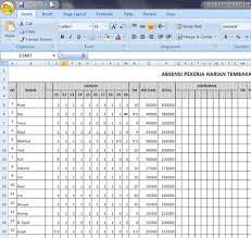 Pada kategori belajar microsoft excel ini akan memberikan cara membuat absensi karyawan dengan rumus excel countif. Contoh Format Absensi Karyawan Gudang Tembakau Belajar Excel