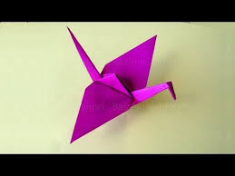 Origami Kranich Basteln Mit Kindern Origami Tiere Basteln Mit Papier Youtube Origami Easy Origami Crane Origami Animals