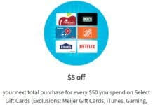 Know the balance of your meijer gift card before shopping at one of the meijer supercenters across the nation. Expired Meijer Earn 5 Reward When Buying 50 Gift Cards For Most Brands Limit 10 Ends 10 24 20