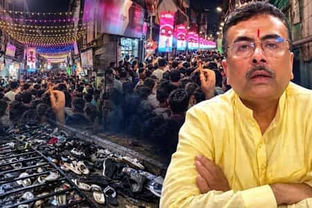 Chorbagan Stampede: পুজো কমিটির সম্পাদক সহ গ্রেফতার ৭! ব্যারিকেড নির্মাণ থেকে VIP পাস বিলিতে গাফিলতির অভিযোগ | 7 Arrested Including Secretary and Vice President in Chorabagan Durga ...