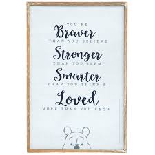 However, you are probably much stronger than you think, and here's why if you feel comfortable living beyond the confines of societal norms and couldn't care less what others have to say about how you live, you are part of a rare group of people. You Re Braver Pooh Wood Wall Decor Hobby Lobby 1825926