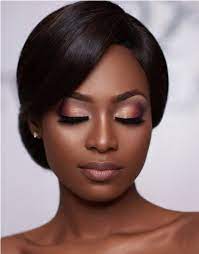 13 Makeup Looks To Inspire The Bride To Be Black Bridal Makeup Dark Skin Makeup Bridal Makeup Looks