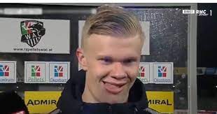 Erling haaland, 20, noruega borussia dortmund, desde 2019 delantero centro valor de mercado: Erling Haaland I Have Five Hat Trick Balls In My Bed And I Sleep Well With Them They Are My Girlfriends Tribuna Com