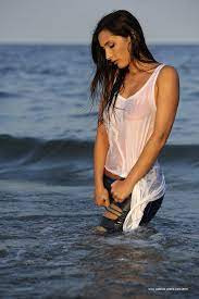 Girl In Water Wet Clothes Wet Pants