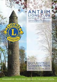 Antrim Lions 41st Convention Programme by Transparency Communications  Limited