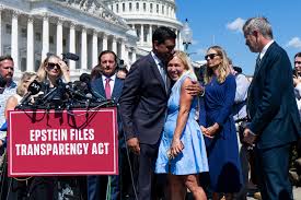 Epstein survivors say their push for transparency is 'not a hoax' - Roll  Call