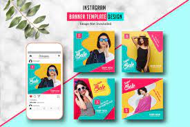 8 instagram promotional banner templates in psd format that useful to promote your products, services or campaigns on instagram. Instagram Banner Template Instagram Promotional Banner Etsy Template Instagram Template Photoshop
