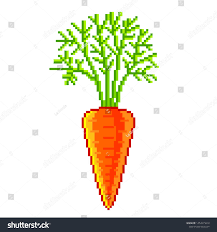 Pixel Art Carrot Detailed Illustration Isolated Vector Ad Affiliate Carrot Art Pixel Detailed Pixel Art Graphics Inspiration Art