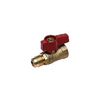Do not attempt to operate appliance if a leak is present. Ez Fluid 1 2 Inch Fip X 1 2 Od Flare Thread Heavy Duty Brass Gas Shut Off Ball Valve Quarter Turn Brass Gas Valves For Natural Gas Propane Gas Line Fitting Grill Indoor Outdoor Appliances 1 Pack Wantitall