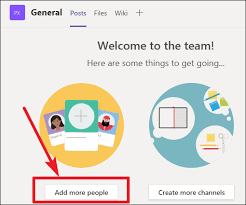 Clicking the link to join or create a new team. How To Create A Team In Microsoft Teams All Things How
