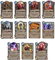 For this ranking i only considered collectible cards. 11 Hearthstone Cards Entering The Hall Of Fame In The Year Of The Phoenix Inven Global