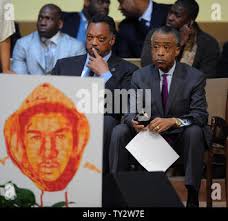 Two civil rights leaders, Al Raby, left, and Dr. Martin Luther King, Jr.,  are seen as conference with Chicago leaders recesses for lunch, Aug. 17,  1966. King is the head of the