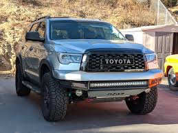 The average price paid for a new 2021 toyota sequoia trd pro 4dr suv 4wd (5.7l 8cyl 6a) is trending $2,016 below the. 2020 Sequoia Trd Pro Grill Conversion Toyota Tundra Forum
