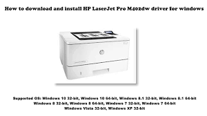 Hp laserjet pro m402d driver installation manager was reported as very satisfying by a large percentage of our reporters, so it is recommended after downloading and installing hp laserjet pro m402d, or the driver installation manager, take a few minutes to send us a report: How To Download And Install Hp Laserjet Pro M402dw Driver Windows 10 8 1 8 7 Vista Xp Youtube