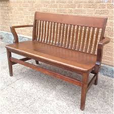 Courthouse Bench Bench Outdoor Furniture Decor