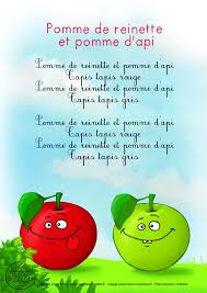 Paroles Pomme De Reinette Et Pomme D Api Comptines Chansons Comptines Comptines Paroles