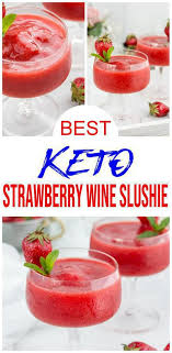 Check Out This Wine Slushie Drink Recipe Easy Diy Keto Strawberry Wine Slushie Alcoholic Drink Recipe You Can Mak In 2020 Keto Wine Wine Slushie Recipe Slushie Recipe
