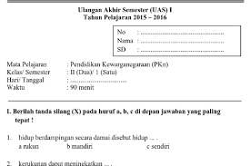 Maybe you would like to learn more about one of these? Kumpulan Soal Uas Kelas 2 Semester 1 Semua Mapel Sekolahdasar Net