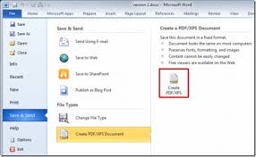 Konversi doc ke pdf atau docx ke pdf. Merubah Word To Pdf Sangat Mudah Dengan Ms Word 2010 2013 Atau 2016