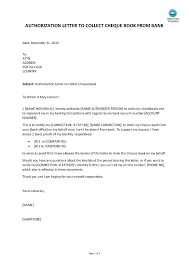 Authorization letter sample to act on behalf. How To Write An Authorization Letter To Collect Cheque Book From A Bank Or Post Office On Behalf Of Me Ha Lettering Professional Letter Template Book Template