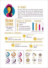 They give you a starting point, then leave you free to flex your creative. 15 Infographic Resume Templates Examples Builder