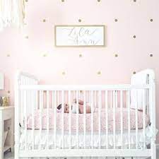 Just A Little Pink And Gold Nursery Dreaminess On This Fab Friday Design By Leannc Girl Nursery Room Nursery Baby Room Baby Girl Room