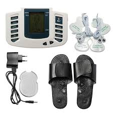 Multifunctional Electronic Lcd Body Massage Therapy Machine With Foot Slipper Massager Massagem Therapy Massager Digital Therapy Machine Therapy Machine