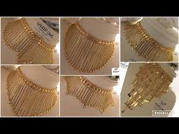 Youtube Gold Jewelry Fashion Jewelry Design Necklace Bridal Gold Jewellery