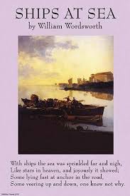 Ships By The Sea English Romantic William Wordsworth Art Prints