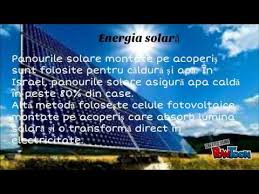 Alternative sources of energy include nuclear power, solar power, wind power, water power, and geothermal energy, among others. Proiect Surse Alternative De Energie Youtube