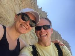 Top of Torrey Pines hill lean. First time I've ridden up in 20 years.